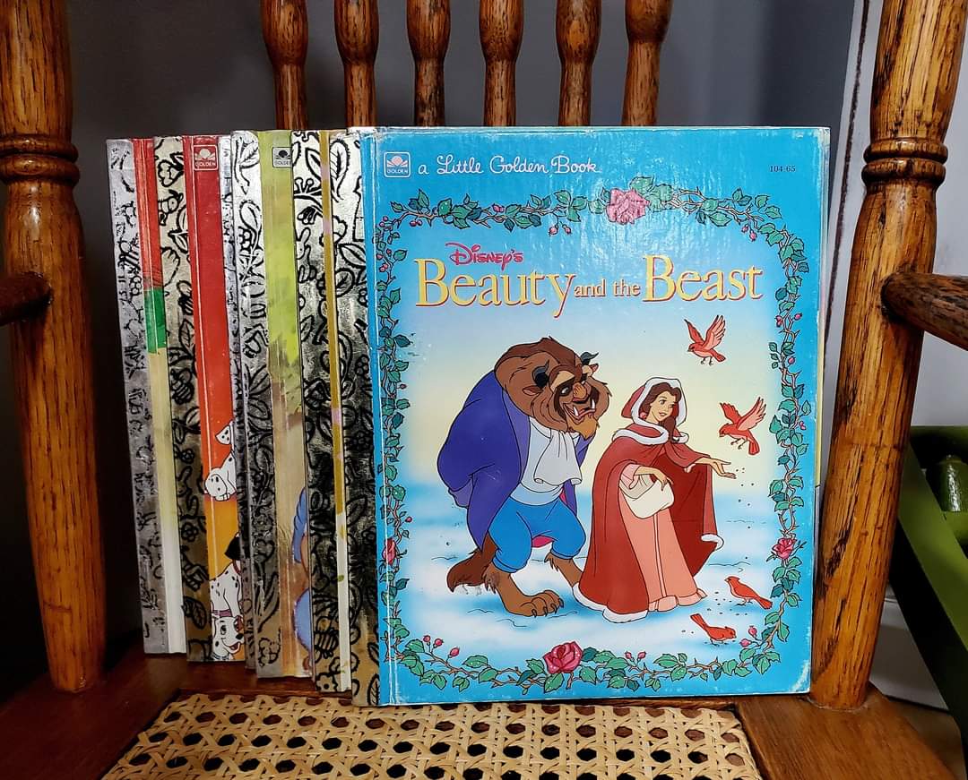 Vintage Golden Disney Books